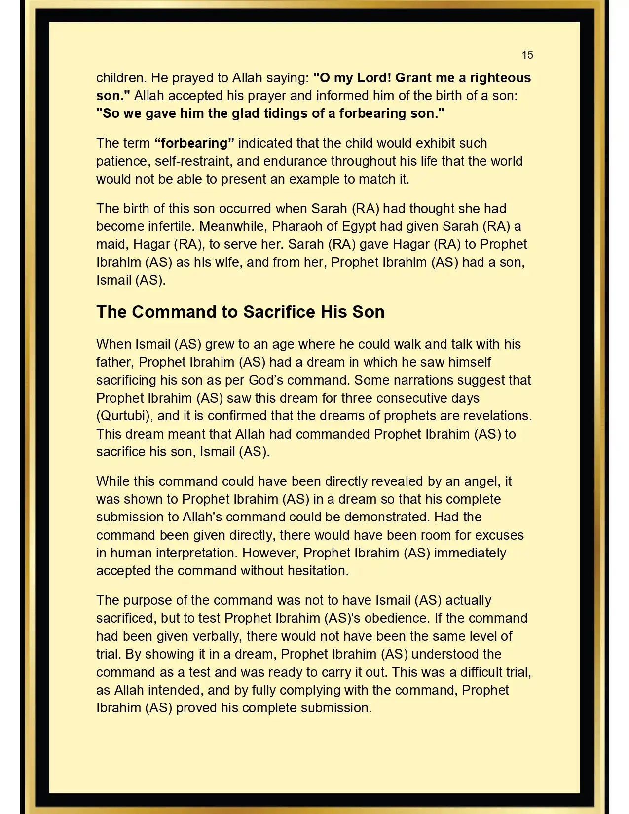 Patience & Tolerance of the Prophet (SAW) and the Sahabah